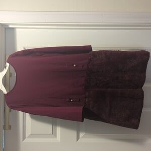 Janie and Jack Rich Purple Dress